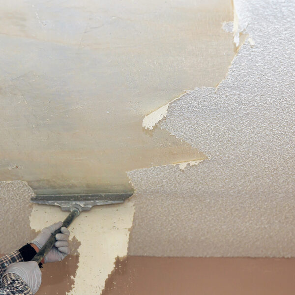 Take off in the popcorn ceiling home wall texture removal ceiling drywall demolition